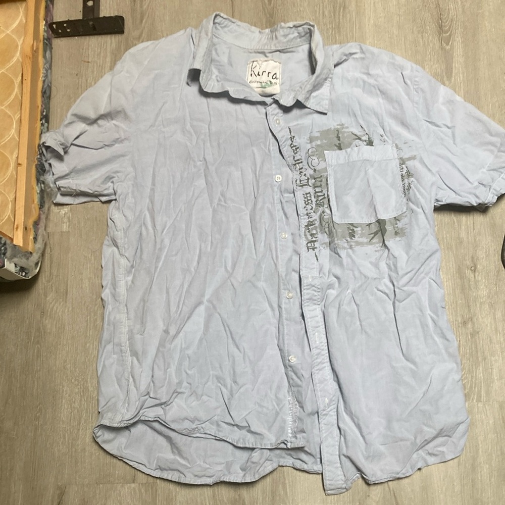 XXL Kirra Customized Tools button up shirt